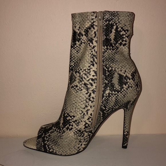 Call It Spring Shoes - Reptile Print Heels